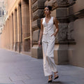 Chic Tailored Vest Set