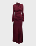 Plum Curve Dress
