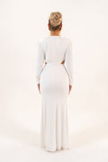 Zara Luxe Evening Dress – Ruched Formal Evening Gown