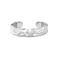 Silver Lunar Satin Bracelet with smooth satin finish